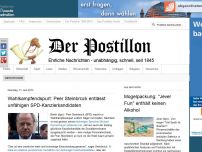 Bild zum Artikel: Wahlkampfendspurt: Peer Steinbrück entlässt unfähigen SPD-Kanzlerkandidaten