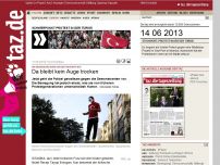 Bild zum Artikel: Die Bewegung rund um den Taksim-Platz: Da bleibt kein Auge trocken