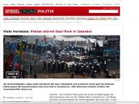Bild zum Artikel: Viele Verletzte: Polizei stürmt Gezi-Park in Istanbul