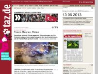 Bild zum Artikel: Die Nacht von Taksim: Feiern, Rennen, Bluten