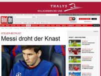 Bild zum Artikel: Steuer-Betrug? - Messi drohen bis zu 6 Jahre Knast