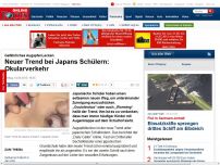 Bild zum Artikel: Gefährlicher Okularverkehr - Neuer Trend bei Japans Schülern: Augapfel-Lecken