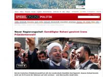 Bild zum Artikel: Neuer Regierungschef: Gemäßigter Rohani gewinnt Irans Präsidentenwahl