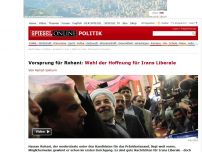 Bild zum Artikel: Vorsprung für Rohani: Wahl der Hoffnung für Irans Liberale
