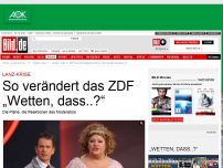Bild zum Artikel: Lanz-Krise - So verändert das ZDF „Wetten, dass..?“