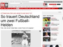 Bild zum Artikel: Flohe & Ottmar Walter - Deutschland trauert um zwei Fußball-Helden