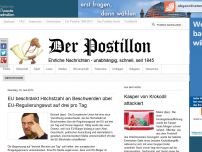 Bild zum Artikel: EU beschränkt Höchstzahl an Beschwerden über EU-Regulierungswut auf drei pro Tag