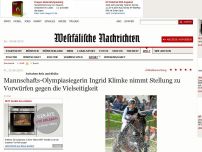 Bild zum Artikel: Sport: Mannschafts-Olympiasiegerin Ingrid Klimke nimmt Stellung zu Vorwürfen gegen die Vielseitigkeit