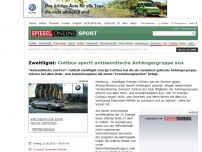 Bild zum Artikel: Zweitligist: Cottbus sperrt antisemitische Anhängergruppe aus