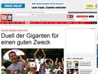 Bild zum Artikel: Neuer vs Nowitzki - Duell der Giganten für einen guten Zweck