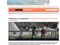 Bild zum Artikel: Großbrand in Ludwigshafen: Riesige Rauchwolke treibt Einwohner in die Flucht
