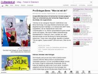 Bild zum Artikel: Kundgebung in Wien - Pro-Erdogan-Demo: 'Wien ist mit dir!'