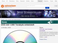 Bild zum Artikel: News: DVD mit 1.000 Terabyte entwickelt