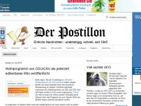Bild zum Artikel: Wahlprogramm von CDU/CSU als jederzeit editierbares Wiki veröffentlicht