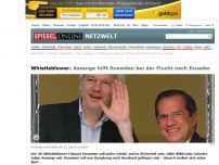 Bild zum Artikel: Whistleblower: Assange hilft Snowden bei der Flucht nach Ecuador