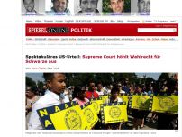 Bild zum Artikel: Spektakuläres US-Urteil: Supreme Court höhlt Wahlrecht für Schwarze aus