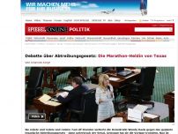 Bild zum Artikel: Debatte über Abtreibungsgesetz: Die Marathon-Heldin von Texas