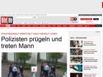 Bild zum Artikel: Schock-Video - Polizisten prügeln und treten Mann