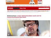 Bild zum Artikel: Niedersachsen: Linken-Spitzenkandidat macht sich für frauenverachtende Band stark