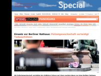Bild zum Artikel: Einsatz vor Berliner Rathaus: Polizeigewerkschaft verteidigt Todesschützen