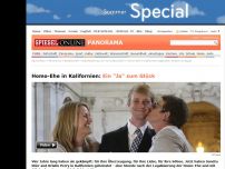 Bild zum Artikel: Homo-Ehe in Kalifornien: Ein 'Ja' zum Glück