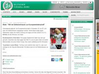 Bild zum Artikel: Frauen-Nationalmannschaft: Maier: 'Mit viel Selbstvertrauen zur Europameisterschaft'