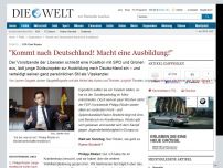 Bild zum Artikel: FDP-Chef Rösler: 'Kommt nach Deutschland! Macht eine Ausbildung!'
