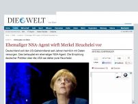 Bild zum Artikel: Weitergabe von Daten: Ehemaliger NSA-Agent wirft Merkel Heuchelei vor