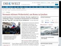 Bild zum Artikel: Tschechien: Neonazis stürmen Wohnviertel, um Roma zu lynchen
