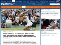 Bild zum Artikel: Achtelfinale in Wimbledon: Sabine Lisicki schlägt die Topfavoritin