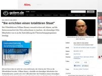 Bild zum Artikel: NSA-Whistleblower: 'Sie errichten einen totalitären Staat'