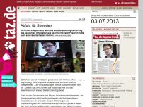 Bild zum Artikel: Asylantrag in Deutschland: Abfuhr für Snowden
