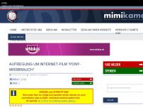 Bild zum Artikel: Aufregung um Internet-Film “Pony-Missbrauch”