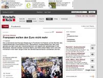 Bild zum Artikel: Anti-Europa-Stimmung: Franzosen wollen den Euro nicht mehr