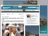 Bild zum Artikel: Trotz Pleite: Nervenbündel Lisicki erntet Lob