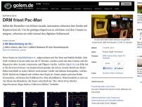 Bild zum Artikel: Kopierschutz: DRM frisst Pac-Man