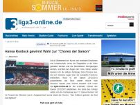 Bild zum Artikel: Hansa Rostock gewinnt Wahl zur “Choreo der Saison”