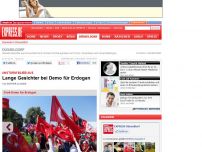 Bild zum Artikel: Mega-Demo in Düsseldorf - Über 50.000 Türken wollen für Erdogan demonstrieren