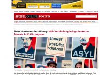Bild zum Artikel: Neue Snowden-Enthüllung: NSA-Verbindung bringt deutsche Dienste in Erklärungsnot
