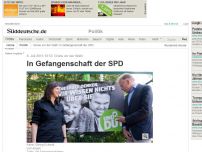 Bild zum Artikel: Grüne vor der Wahl: In Gefangenschaft der SPD