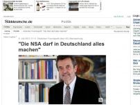 Bild zum Artikel: Historiker Foschepoth über US-Überwachung: 'Die NSA darf in Deutschland alles machen'