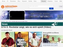 Bild zum Artikel: News: GTA 5: Rockstar zeigt, wie es sich spielt (Video)