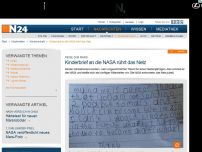 Bild zum Artikel: Reise zum Mars - 
Kinderbrief an die NASA rührt das Netz