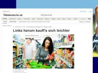 Bild zum Artikel: Verkaufspsychologie im Supermarkt: Links herum kauft's sich leichter