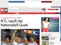 Bild zum Artikel: EM- und WM-Quali - RTL kauft Länderspiel-Rechte
