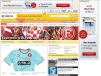 Bild zum Artikel: Fortuna Düsseldorf - Fortunas Ausweichtrikot ist türkis