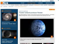 Bild zum Artikel: Gigant im Universum - 
'Hubble' entdeckt azurblauen Planeten