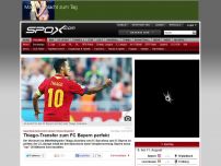 Bild zum Artikel: Bundesliga: Thiago-Transfer zum FC Bayern perfekt