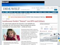 Bild zum Artikel: Spähaffäre: Leutheusser fordert 'Demut' von SPD und Grünen