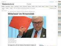 Bild zum Artikel: Rolle der SPD bei Internet-Überwachung: Mitwisser im Krisenstab
